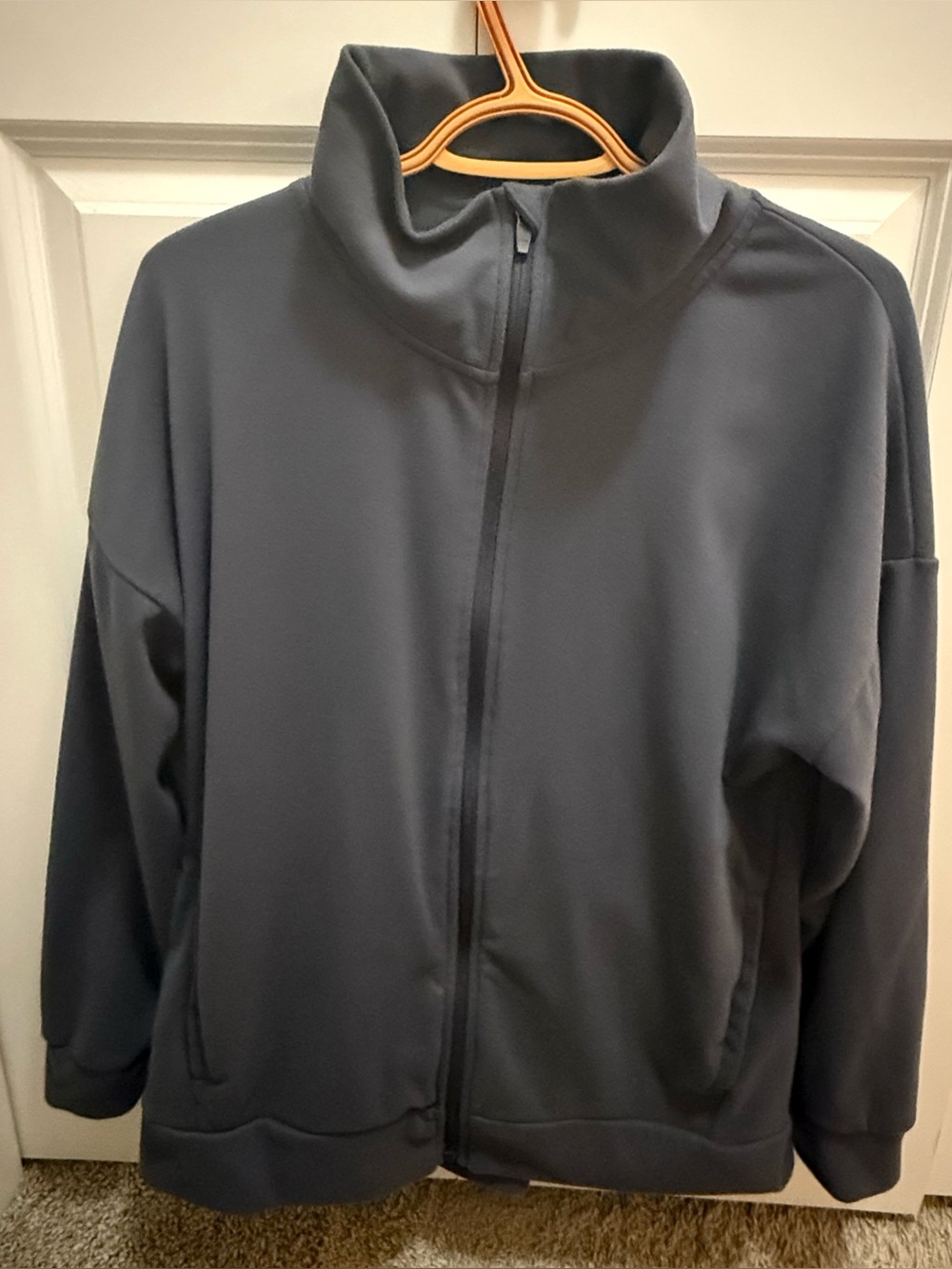 Mondetta Men's Full-Zip Performance Jacket in Charcoal